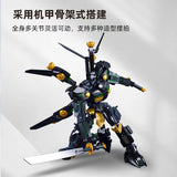 Afobrick Sluban Robot Black Bat Mecha, view 4