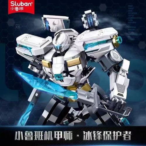 Afobrick Sluban Robot Ice Peak Guardian