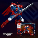 Afobrick Sluban Robot kryptonian superman, view 2