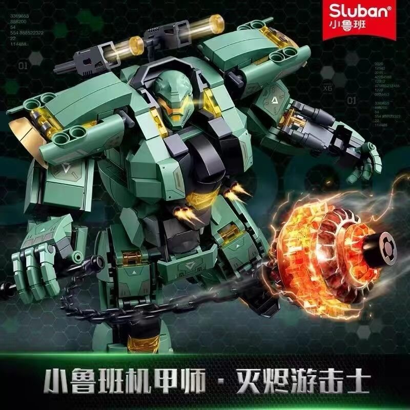 Afobrick Sluban Robot M38-B1153
