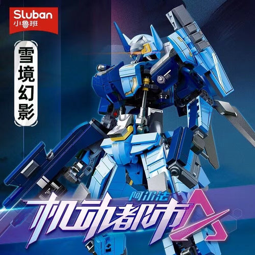 Afobrick Sluban Super Mecha Champions Snow Mirage