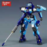 Afobrick Sluban Super Mecha Champions Snow Mirage, view 4
