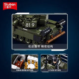 Afobrick Sluban T-80BVMS Main Battle Tank, view 4