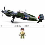 Afobrick Sluban World War II North Africa Campaign: Spitfire, view 3