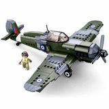 Afobrick Sluban World War II North Africa Campaign: Spitfire, view 4