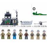 Afobrick SLUBAN WW2 Normandy Landings Atlantic Fort, view 2