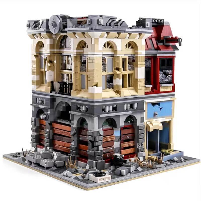 Afobrick Super 18K K126 Brick Bank Apocalypse Version 2453PCS