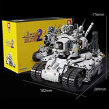 Afobrick SY BLOCK 1632 Metal Slug 2 Steam Tank 1496pcs, view 5
