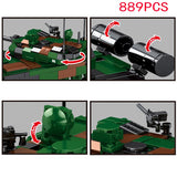 Afobrick SY BLOCK Military France Leclerc Main Battle Tank, view 2