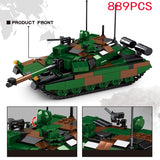 Afobrick SY BLOCK Military France Leclerc Main Battle Tank, view 3