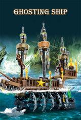 Afobrick SY BLOCK Island Storm 1558 pirate ghost ship, view 2