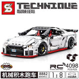 Afobrick SY BLOCK 8882 Nissan GTR 4098pcs, view 2