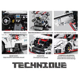 Afobrick SY BLOCK 8882 Nissan GTR 4098pcs, view 4