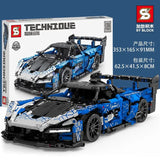 Afobrick SY BLOCK 8614 TECHINQUE McLaren Senna GTR（1:14）, view 2