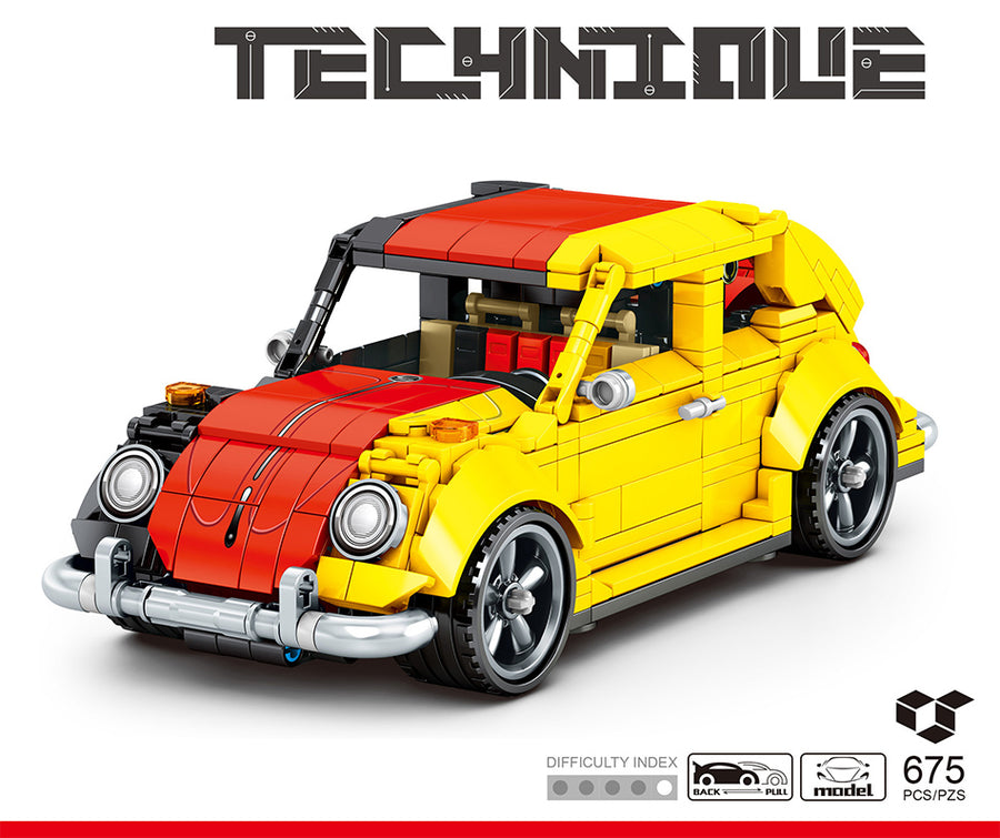 Afobrick SY BLOCK TECHNIQUE Pull back car