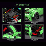 Afobrick TGL T5019 Hellaflush Mercedes AMG GT, view 3