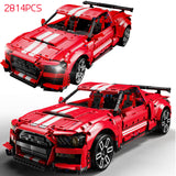 Afobrick TGL T5017 Shelby GT500 1:10 2814pcs, view 3