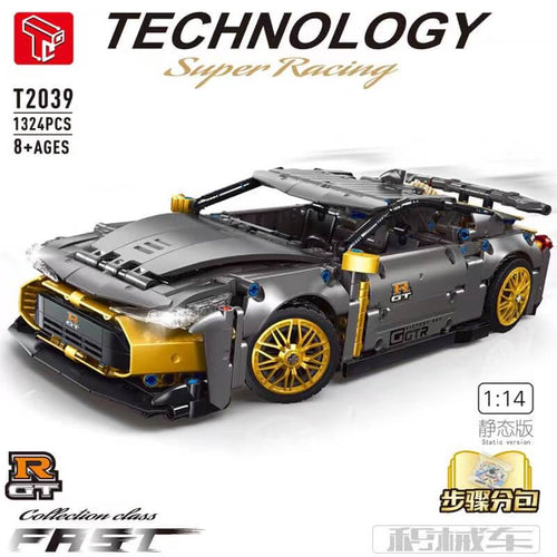 Afobrick TGL T2039 GTR Sports Car 1:14