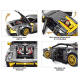 Afobrick TGL T2039 GTR Sports Car 1:14, view 3