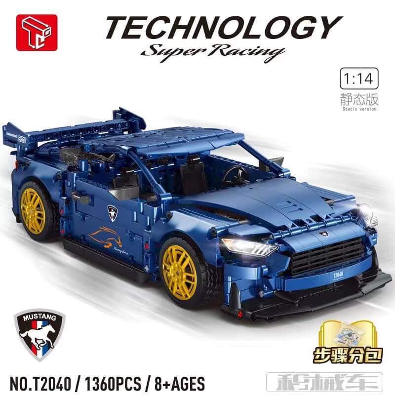 Afobrick TGL T2040 Ford Mustang 1:14