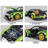 Afobrick TGL T2041 Apollo Helios Sports Car 1:14, view 3