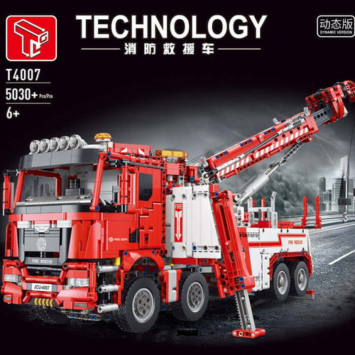 Afobrick TGL T4007 Fire Rescue Vehicle RC 5030PCSpcs