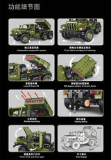 Afobrick TGL T4011 Katyusha Rocket Launcher, view 6