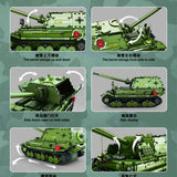 Afobrick TGL T4012 Ferdinand Tank Destroyer, view 5