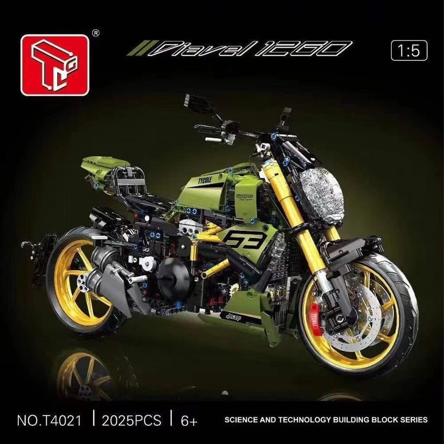 Afobrick TGL T4021 Ducati Diavel 1260 Lamborghini 1:5 2025pcs