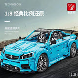 Afobrick TGL T5002 Mercedes Benz C63 AMG 4129pcs, view 2