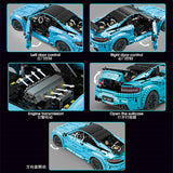 Afobrick TGL T5002 Mercedes Benz C63 AMG 4129pcs, view 4