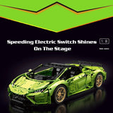 Afobrick TGL T5003 Lamborghini Huracán Evo Spyder 3558pcs, view 4
