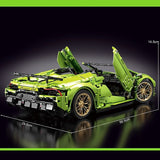 Afobrick TGL T5003 Lamborghini Huracán Evo Spyder 3558pcs, view 5