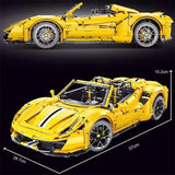 Afobrick TGL T5005A Ferrari 488 yellow, view 2