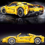Afobrick TGL T5005A Ferrari 488 yellow, view 3