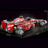 Afobrick TGL T5007 Formula One red 1682pcs, view 3