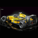 Afobrick TGL T5007 Formula One yellow 1682pcs, view 2