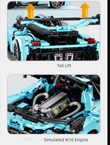 Afobrick TGL T5011 Hong Qi S9 3502pcs, view 5