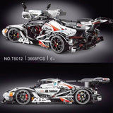Afobrick TGL T5012 Gumpert Apollo IE white 3668pcs, view 4