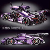 Afobrick TGL T5012A Gumpert Apollo IE purple 3668pcs, view 4
