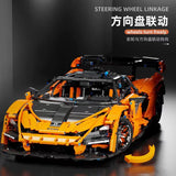 Afobrick TGL T5013 McLaren Senna Orange 3780PCS, view 2