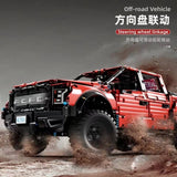Afobrick TGL T5014 Ford F-150 Raptor Red 3249pcs, view 2