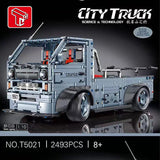 Afobrick TGL T5021 City Truck 2493pcs, view 4