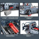 Afobrick TGL T5021 City Truck 2493pcs, view 5