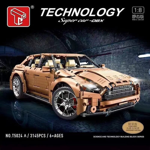 Afobrick TGL T5024A Aston Martin DBX Gold 1:8 3145pcs