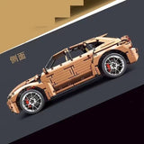 Afobrick TGL T5024A Aston Martin DBX Gold 1:8 3145pcs, view 4