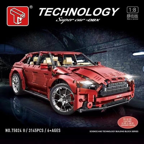 Afobrick TGL T5024B Aston Martin DBX Red 1:8 3145pcs