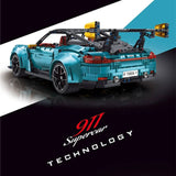 Afobrick TGL T5026 GT2RS-911 Blue, view 2