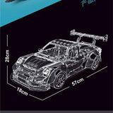 Afobrick TGL T5026 GT2RS-911 Blue, view 4