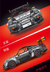 Afobrick TGL T5026A GT2RS-911 Silver Grey, view 4